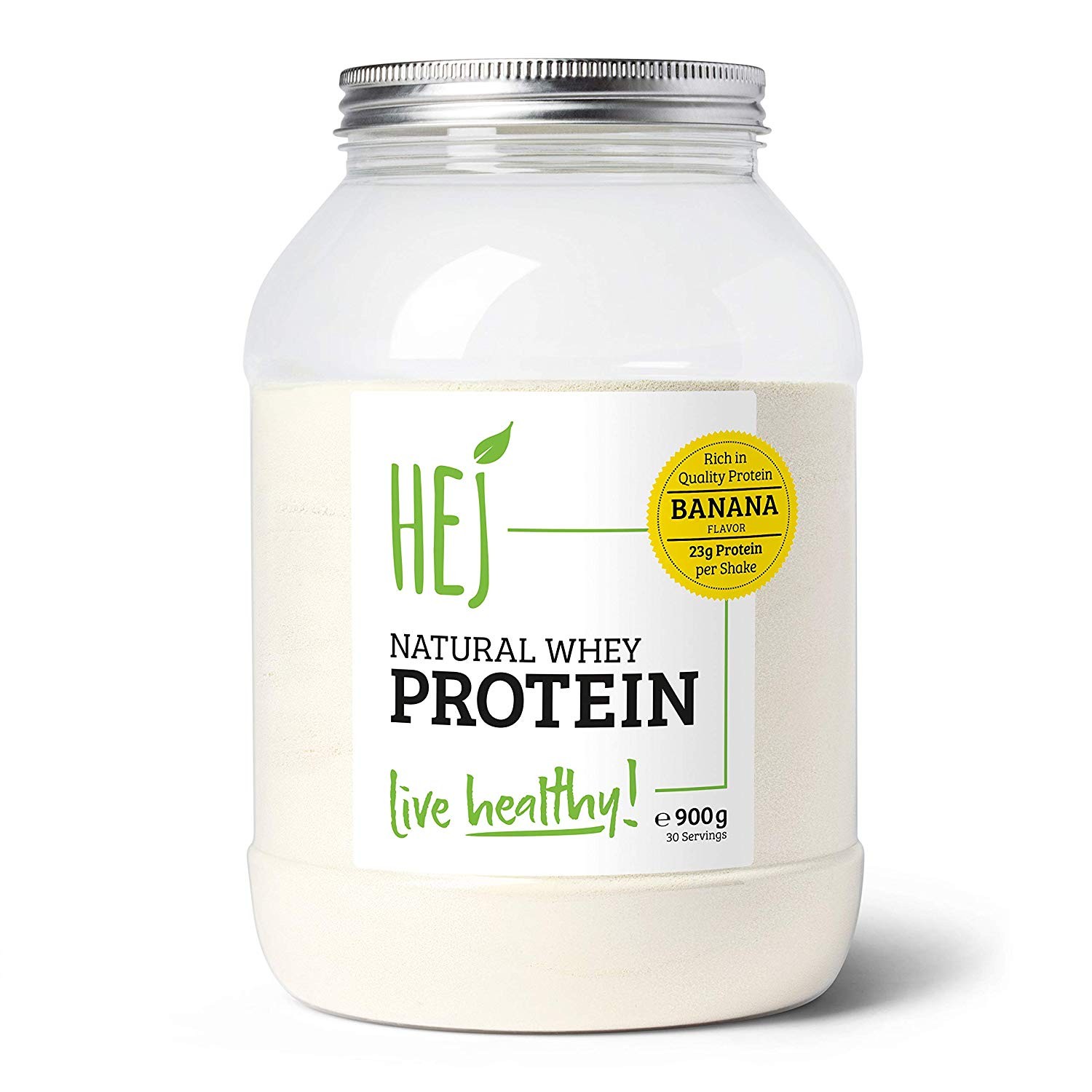 HEJ Natural - Natural Whey Protein - 900g